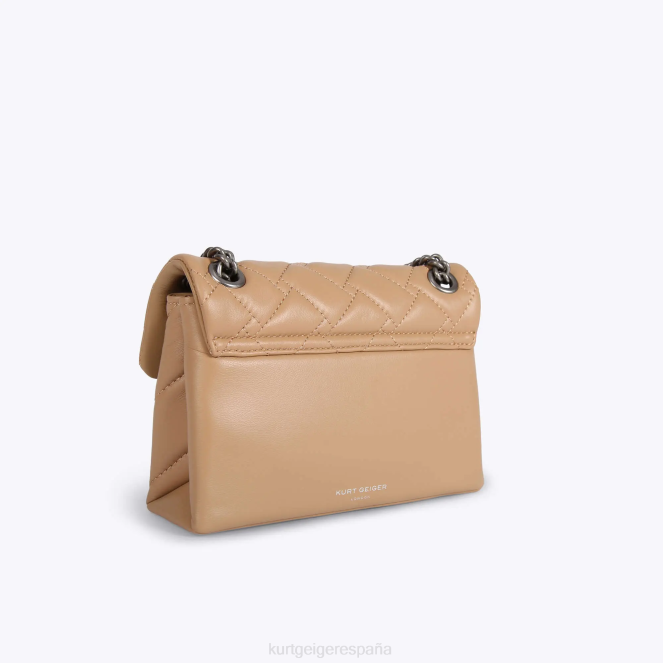 Kurt Geiger mujer mini kensington de londres 2LPR101 | bolsas camello